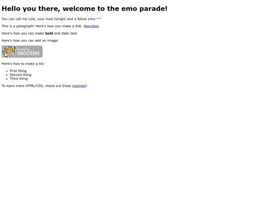 index screenshot