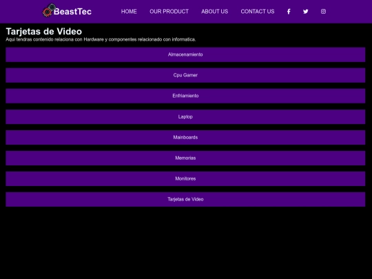 Pagina Web/html/Categorias/Tarjetas de Video screenshot