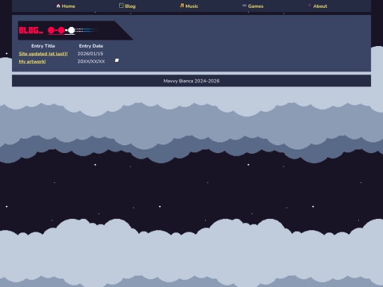 blog screenshot