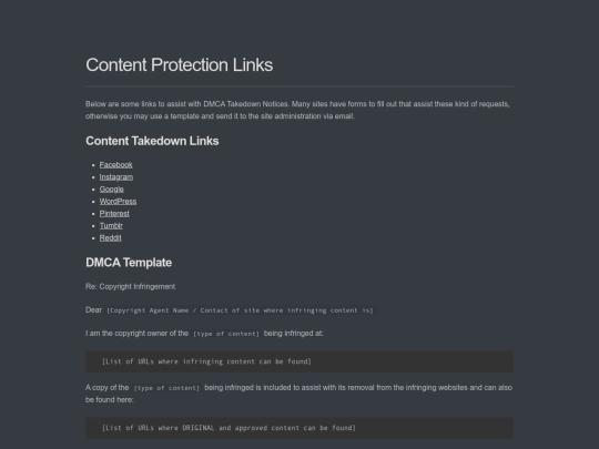 report screenshot