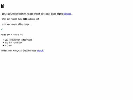 index screenshot