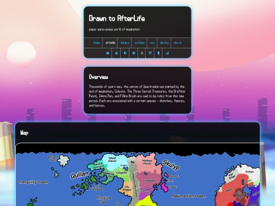 arcadia/drawn-to-afterlife screenshot