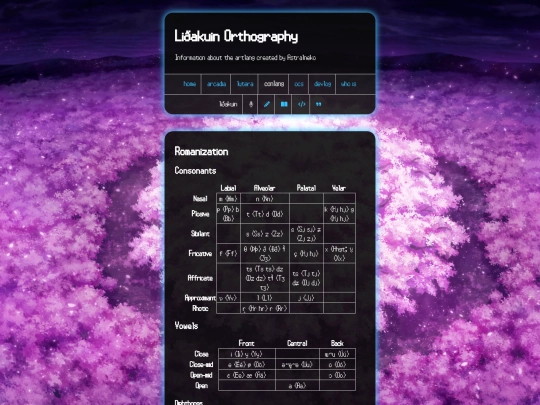 conlang/lidhakuin-orthography screenshot
