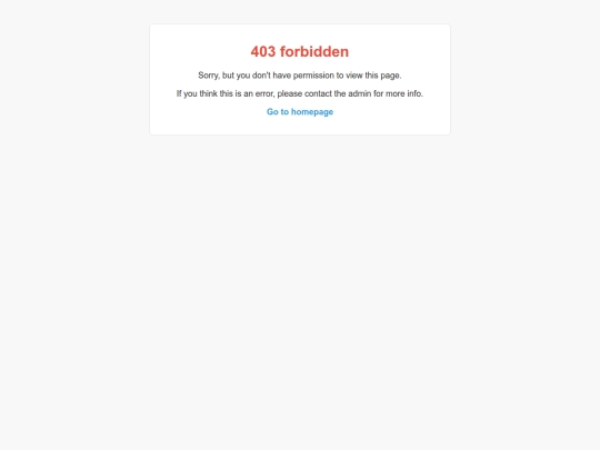 403 screenshot