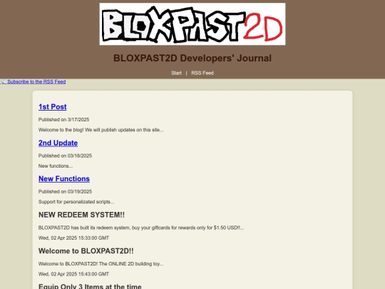 blog screenshot