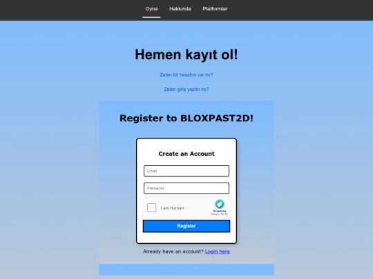 tr/register screenshot