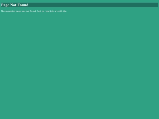 not_found screenshot