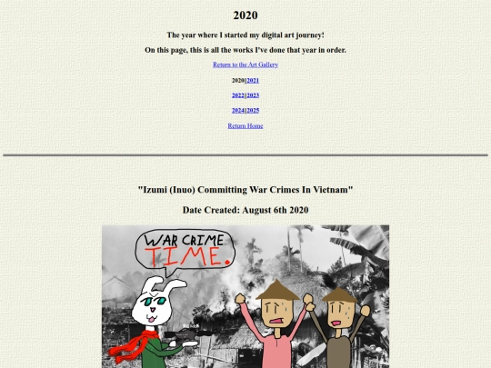 art_gallery2020 screenshot