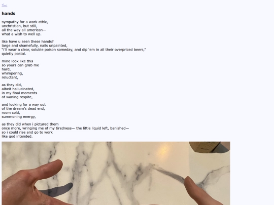 poem/hands2024 screenshot