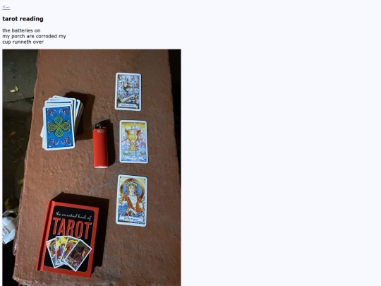 poem/tarotreading2025 screenshot