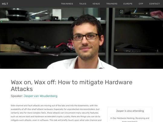 talks/jasper-van-woudenberg-mitigate-hardware-attacks screenshot