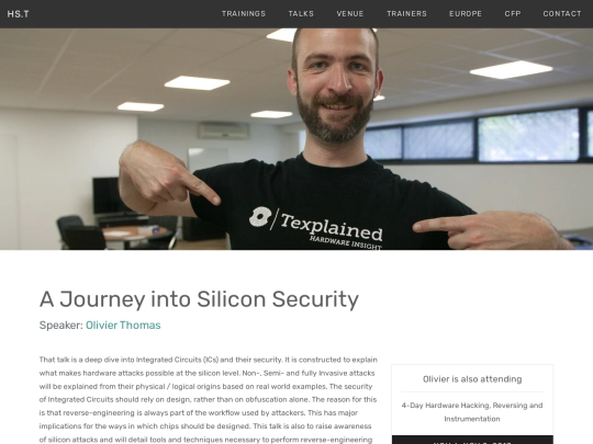 talks/olivier-thomas-silicon-security screenshot