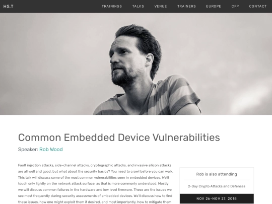 talks/rob-wood-embedded-vulnerabilities screenshot