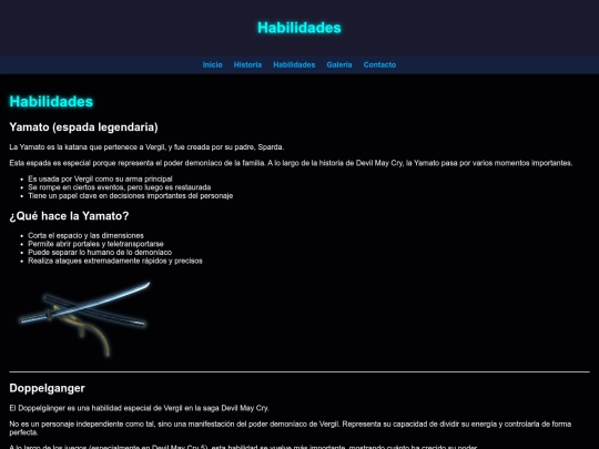 habilidades screenshot