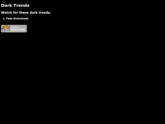 dontbuyit/darktrends screenshot