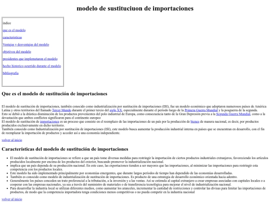proyecto/modelo de sustitucion de imporaciones screenshot