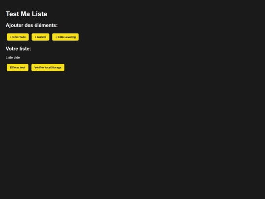 test_liste screenshot