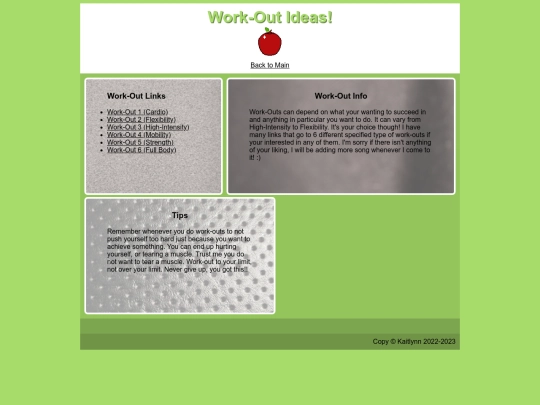mywebsite3 screenshot