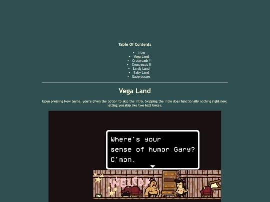 pages/vegaland screenshot