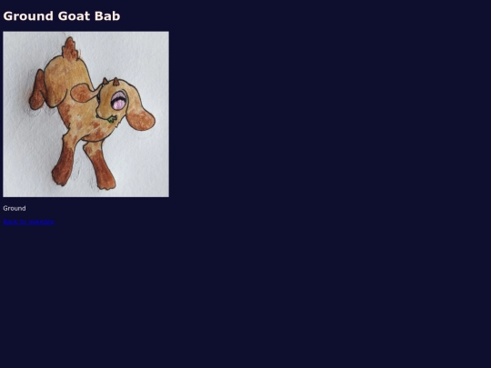 poke pages/goatie screenshot