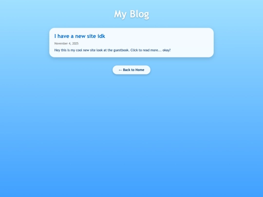 blog screenshot