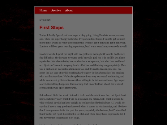 posts/2026-05-31-First-Steps screenshot