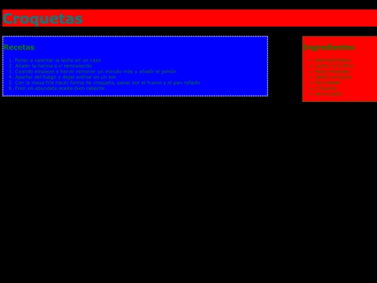 receta1 screenshot