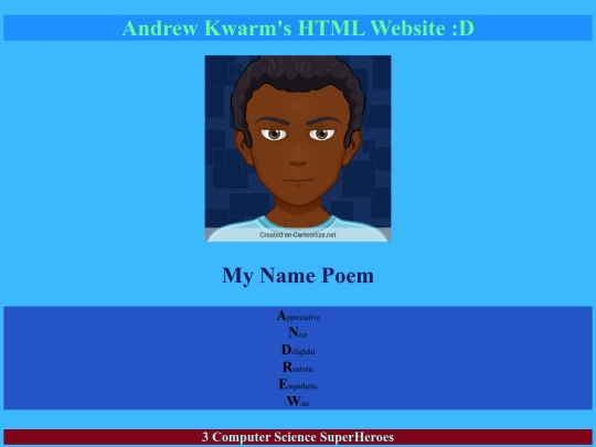 Andrew screenshot