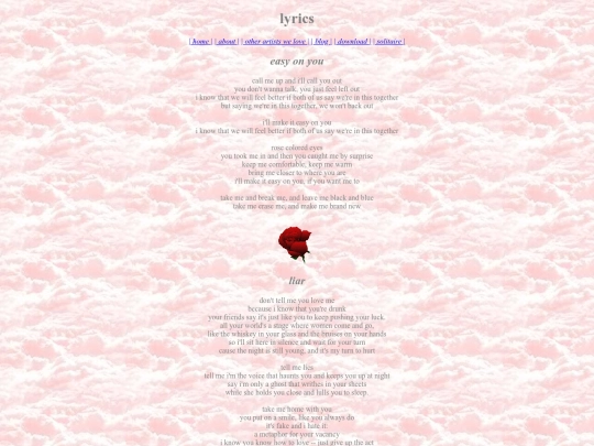 lyrics screenshot