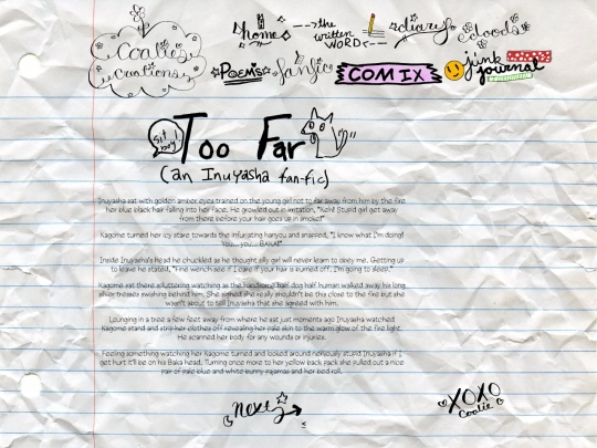 fanfic/TooFarChapter1 screenshot