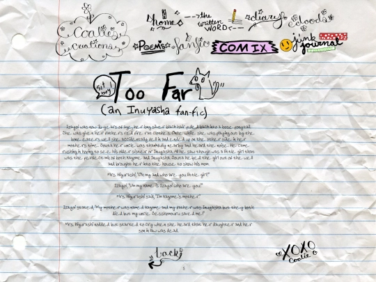 fanfic/TooFarChapter2 screenshot