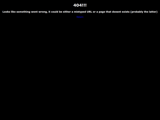 not_found screenshot