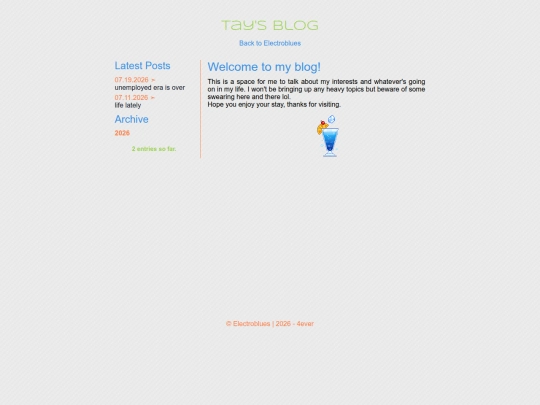personal-blog/blog screenshot