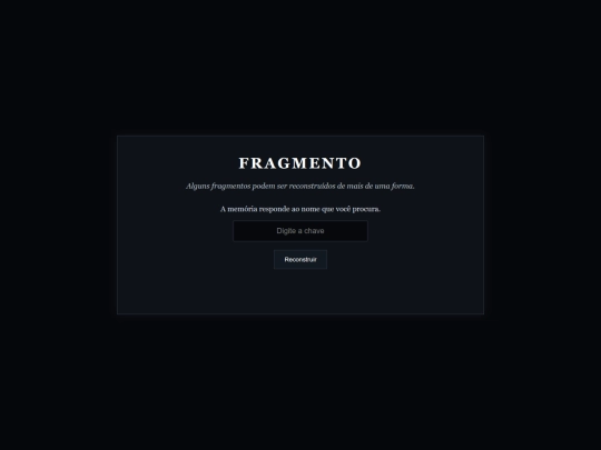 Memoria screenshot