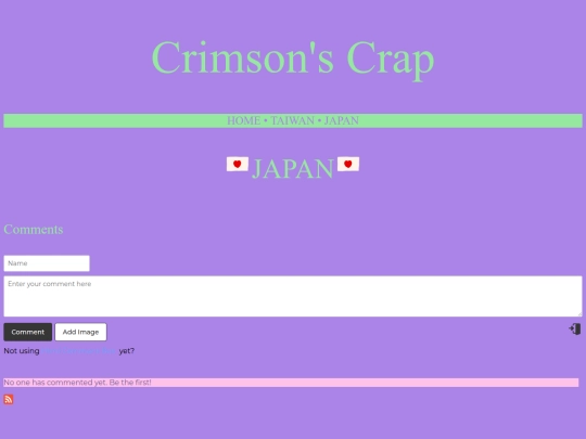 pages Asia/Japan screenshot