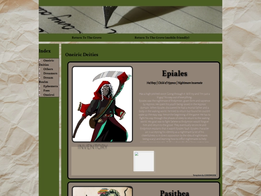 art_gallery/Hypnos/oneirocritica screenshot