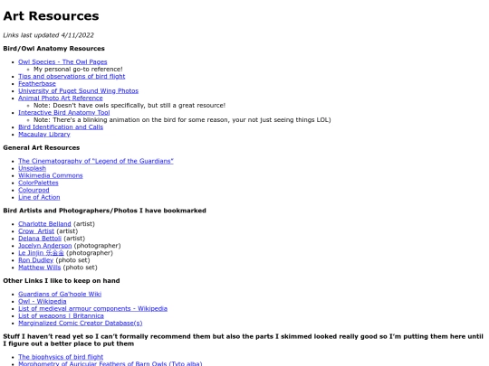 resources screenshot