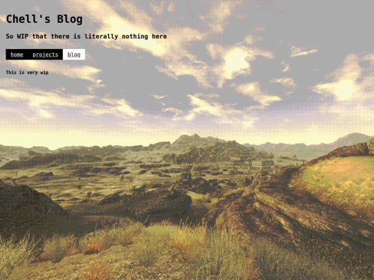 blog screenshot