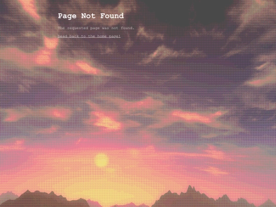 not_found screenshot
