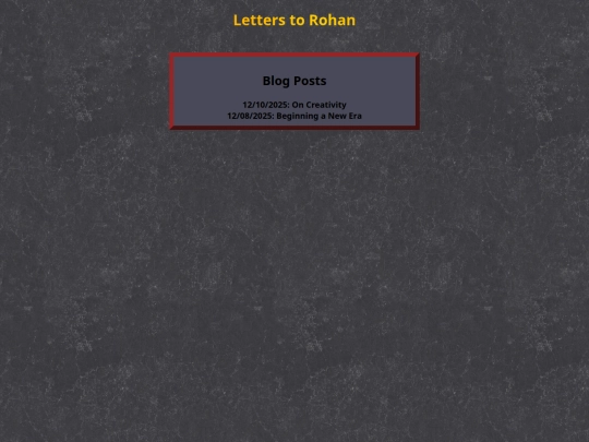 blog screenshot