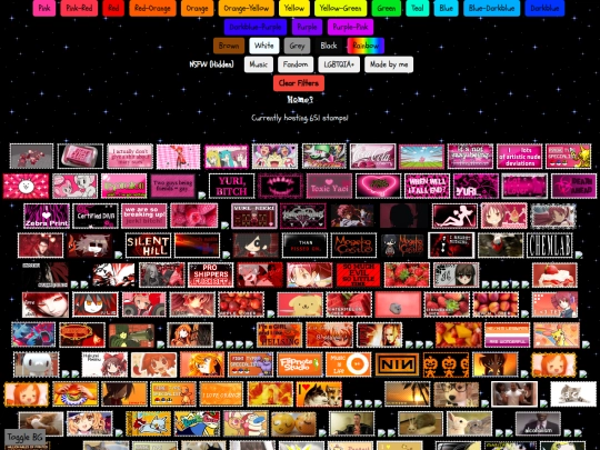 stamps screenshot