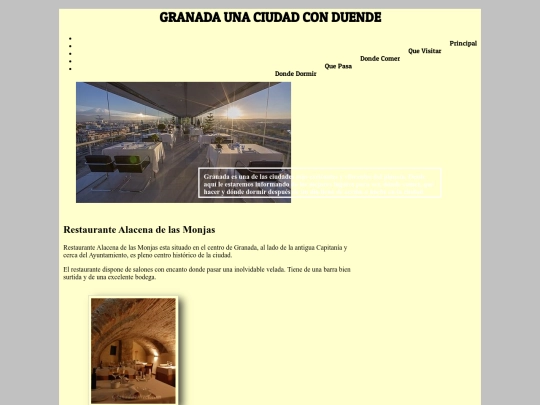 ejercicios/granada/granada donde comer screenshot