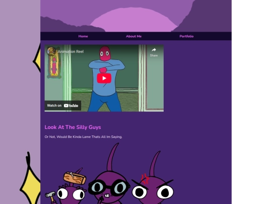 Portfolio screenshot