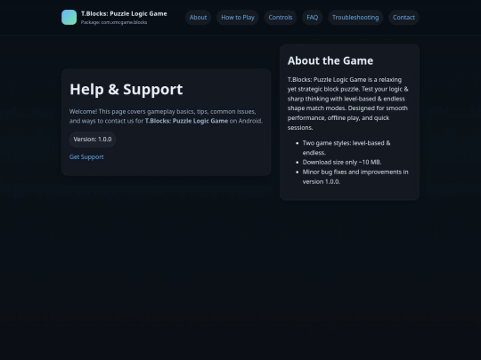three_block_help_page_html screenshot