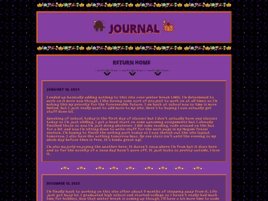 journal screenshot