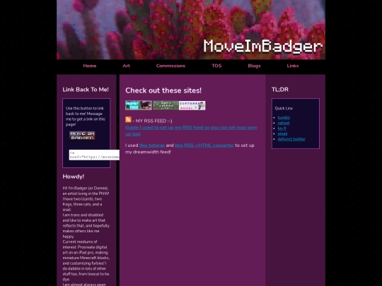 webbedsites screenshot