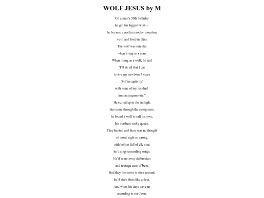 visions/wolfjesus screenshot