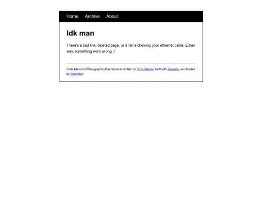 not_found screenshot
