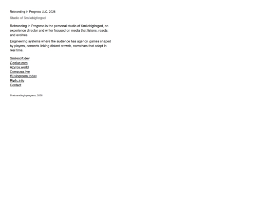 Rebrandinginprogress screenshot