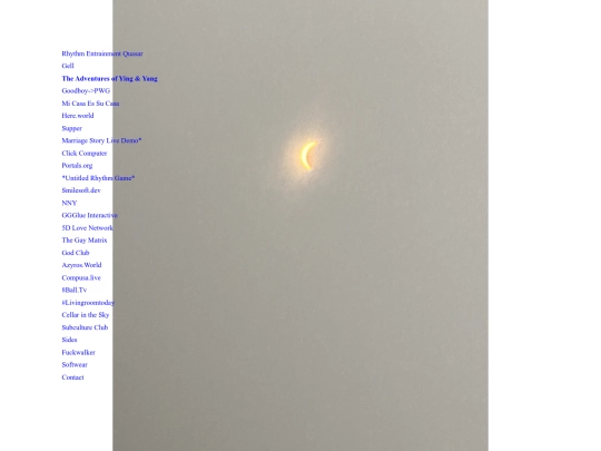 depression/homepage screenshot